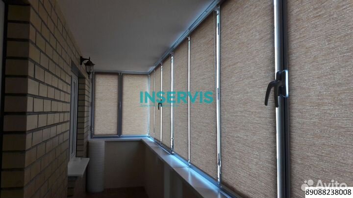 Рулонные шторы на кухню