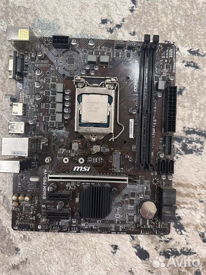 Материнская плата MSI b360m pro-vh 1151-v2