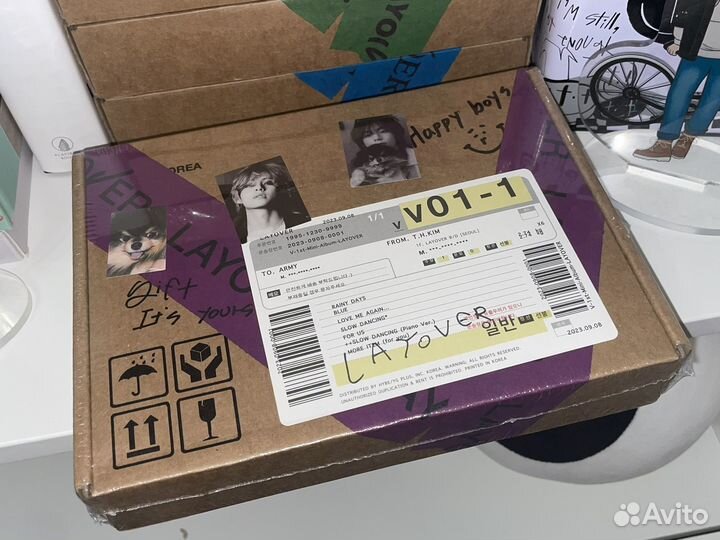 Альбом Тэхена layover