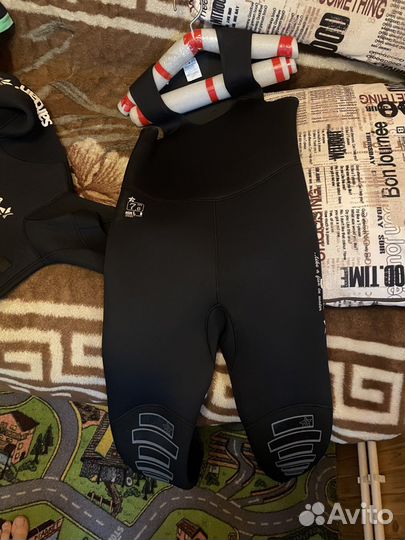 Гидрокостюм для подводной охоты 7мм Полный комплек