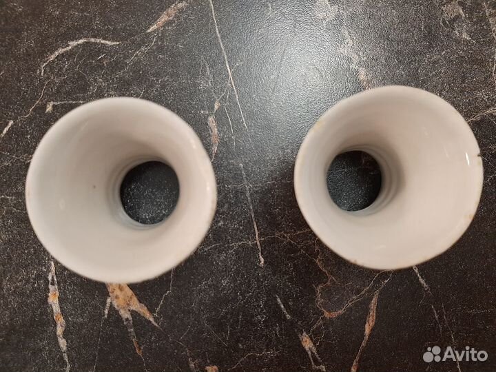 Пашотница времен СССР, фарфор с позолотой