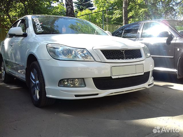 Передняя накладка Skoda Octavia FL NEO