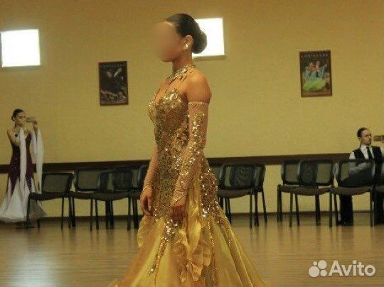 Платье для бальных танцев стандарт