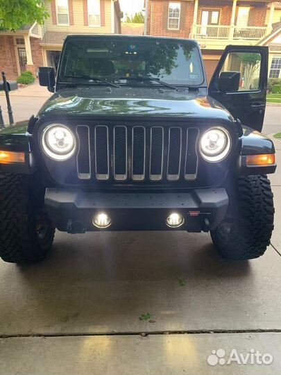 Бампер короткий Warn Crawler для Jeep Wrangler JL