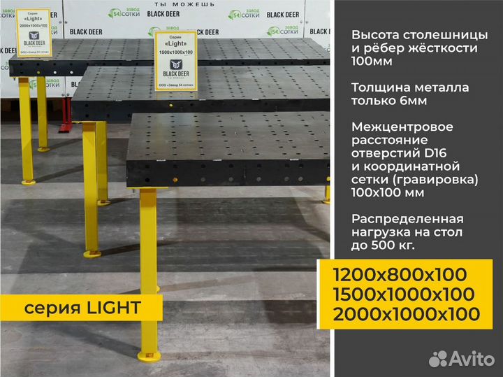 Сварочный стол 3D от производителя