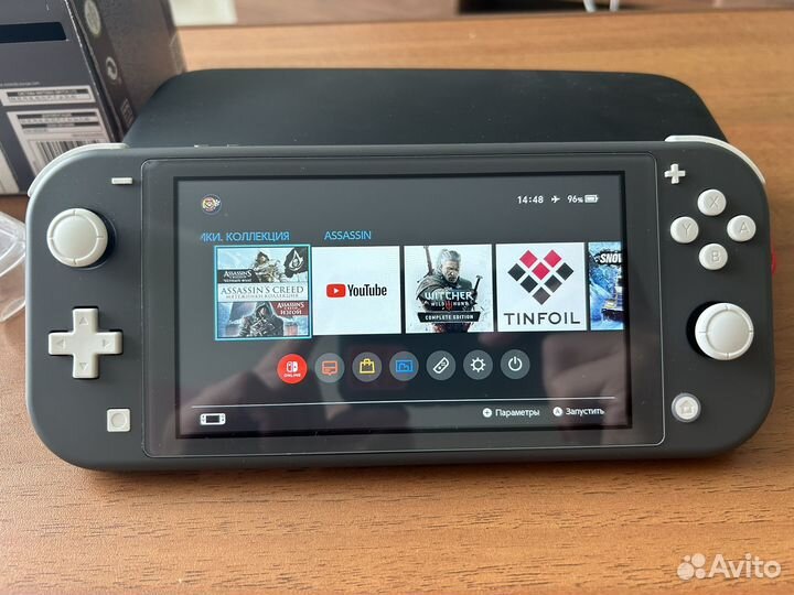 Nintendo switch lite прошитая