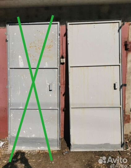Дверь железная входная и разное