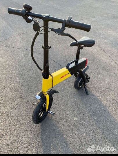 Электросамокат с сиденьем бу speedroll