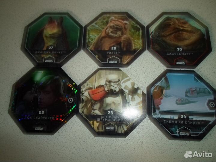 Космо-жетоны 16 штук