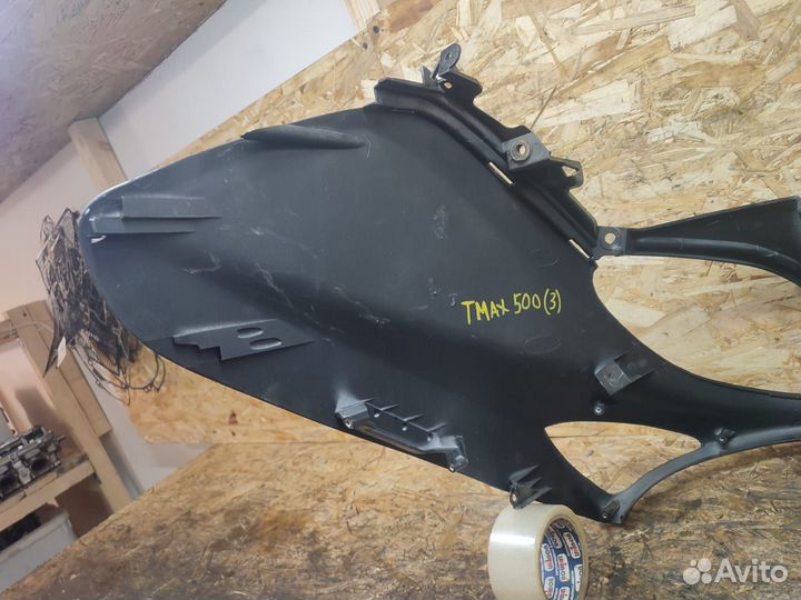 T-max500 xp500 пластик передний морда