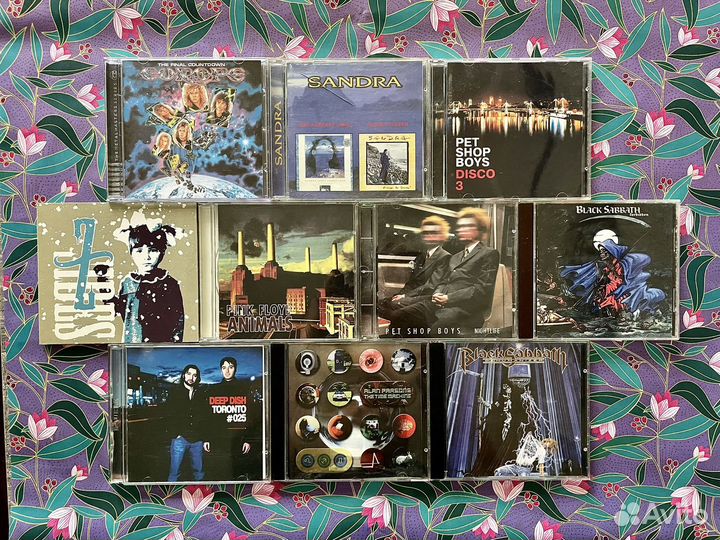 CD. Europe, Sandra, Pet Shop Boys, Pink Floyd