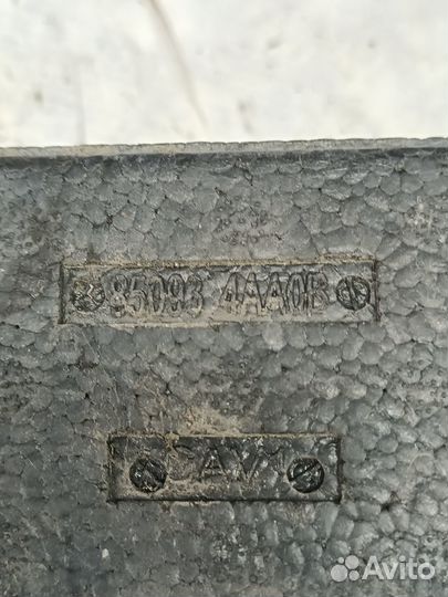 Абсорбер заднего бампера левый Nissan Almera G15