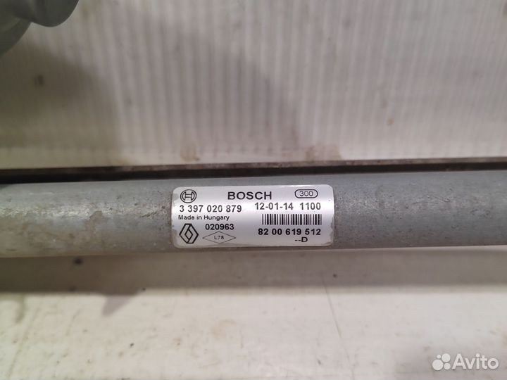 Трапеция дворников Renault Logan