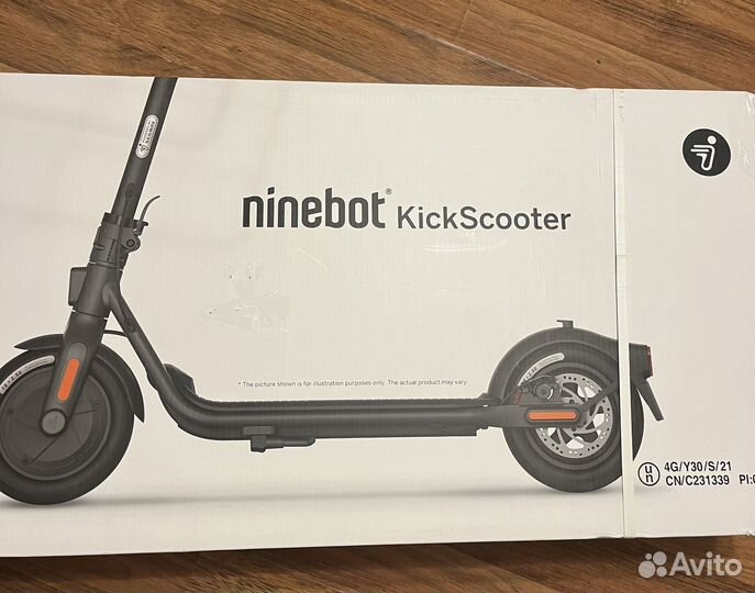Электросамокат Ninebot Kickscooter F25E