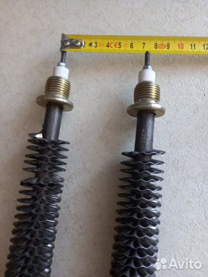 Тэн оребренный на 2 Квт для коптильни