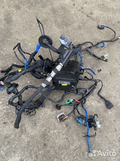 Электропроводка моторного отсека Hyundai Santa fe