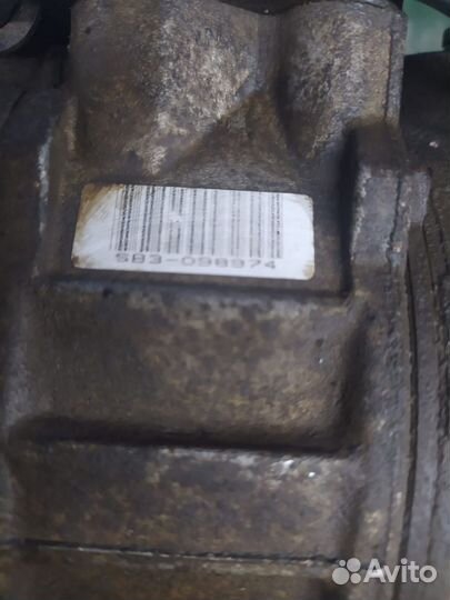 Компрессор кондиционера touareg 3.6