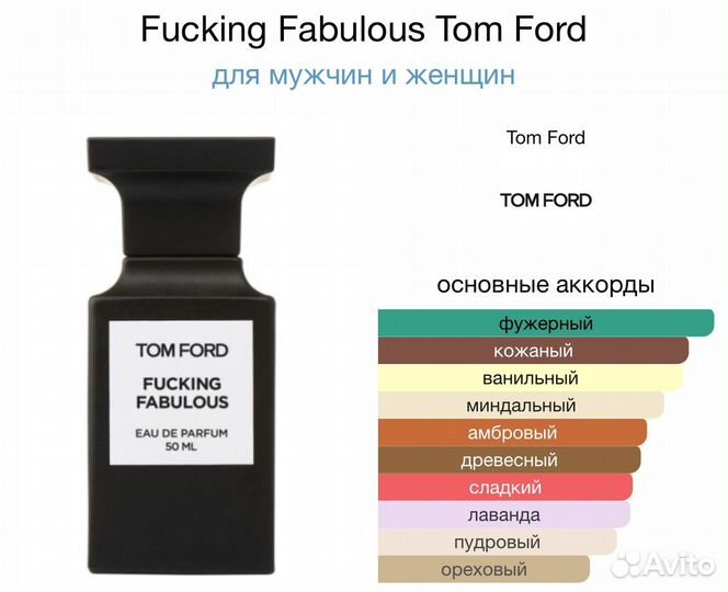 Духи Fucking Fabulous Tom Ford 50мл