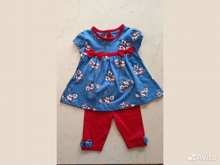 Комплект туника и бриджи 68-86