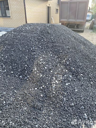 Асфальтная срезка (крошка), укладка