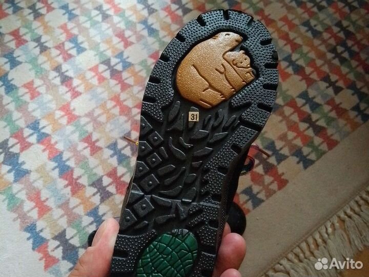 Ботинки детские ретро новые