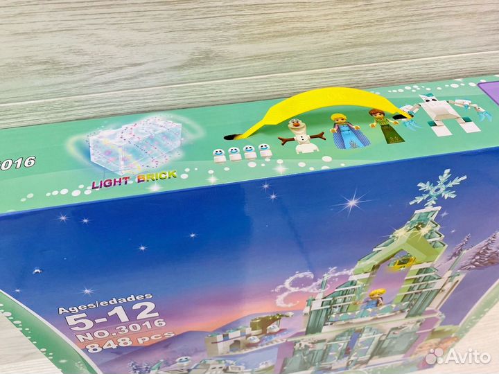 Холодное Сердце, ледяной замок Эльзы, 848 деталей