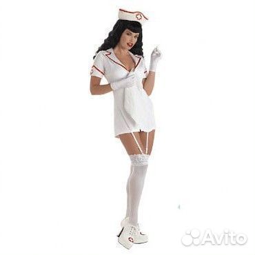 Костюм Медсестра с кружевами размер XL