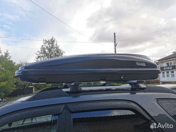 Новый Автобокс Way, длинна 177 см.черный, абс 5мм