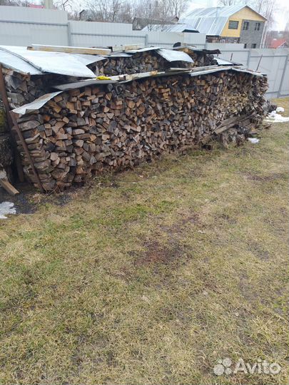Дрова березовые колотые сухие
