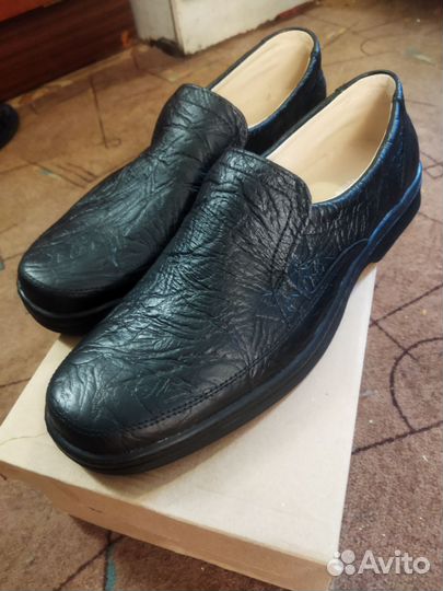 Туфли мужские 45 размер кожаные новые