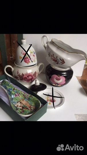 Кух/принадлежа-остат.Сервиза(18в.). СССР. Ц/от