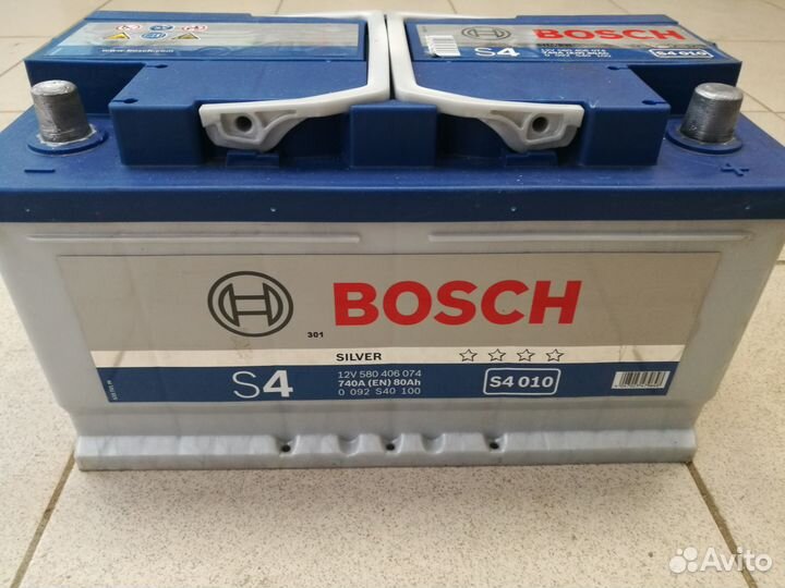 Б/У Аккумулятор Bosch 80Ач 740A Отличное состояние