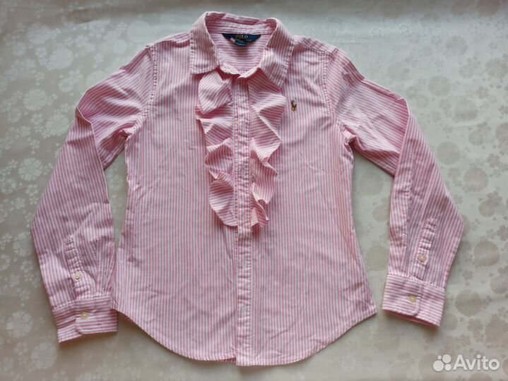 Рубашка блузка Polo Ralph Lauren 12 146-152 школьн