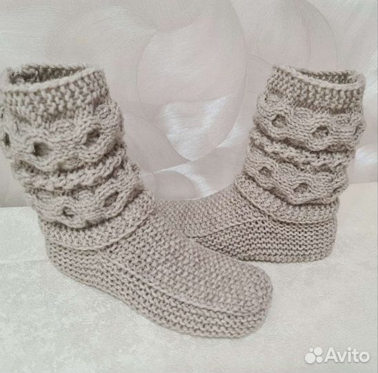 Носки вязаные ручной работы