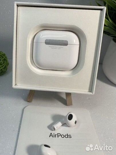 Наушники AirPods 3 premium (Гарантия + чехол)