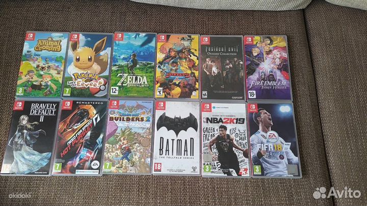 Цифровые игры на Nintendo Switch