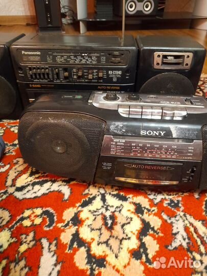 Магнитофон panasonic sony