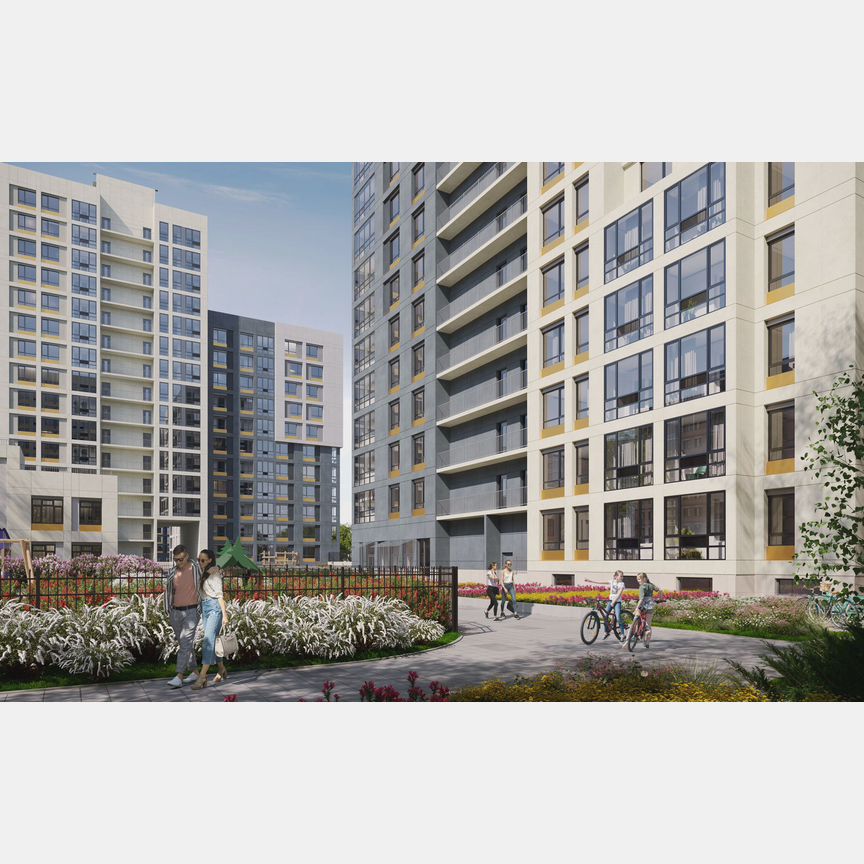 2-к. квартира, 62,1 м², 16/18 эт.