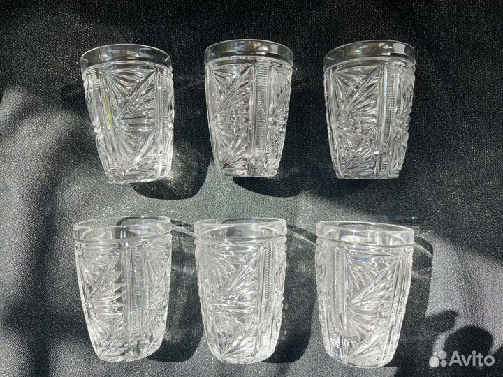 Рюмки хрустальные СССР