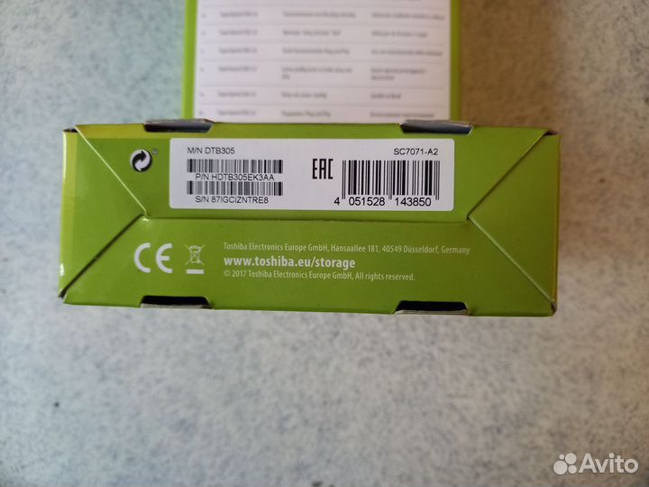 Внешний жесткий диск Toshiba Canvio Basics 500 Gb