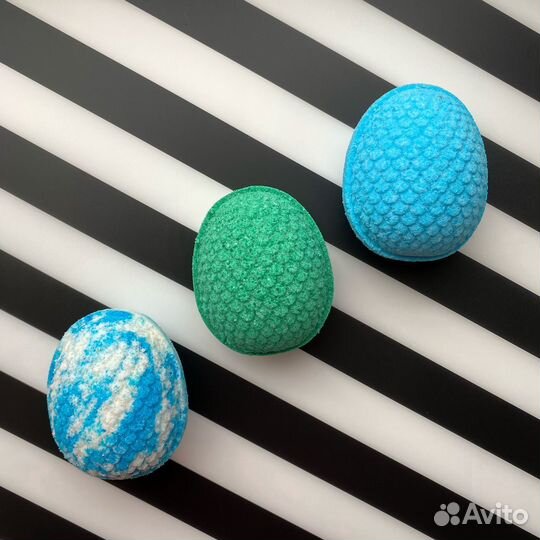 3d формы для бомбочек Яйцо дракона русалки