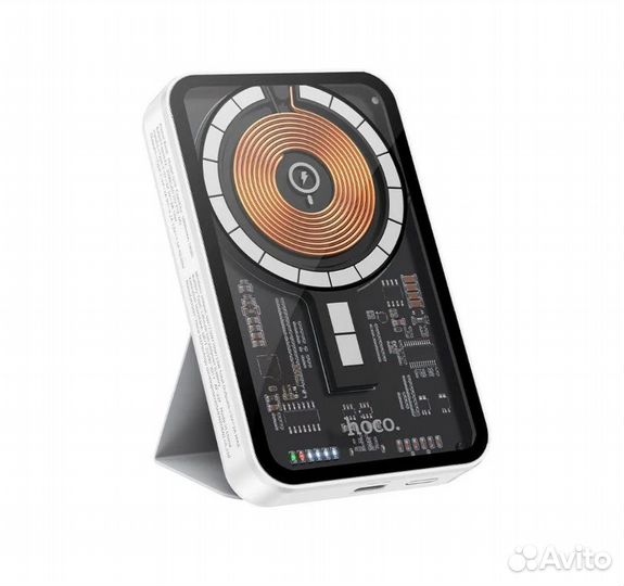 Повербанк/Беспроводная зарядка hoco Q10 5000mAH