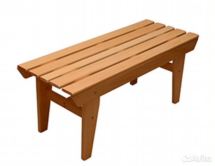 Лавка материал липа длинна 0,8 метра