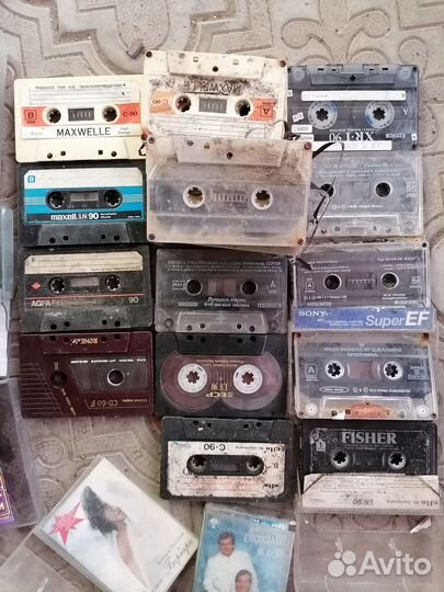 Пластинки, кассеты, видеокассеты