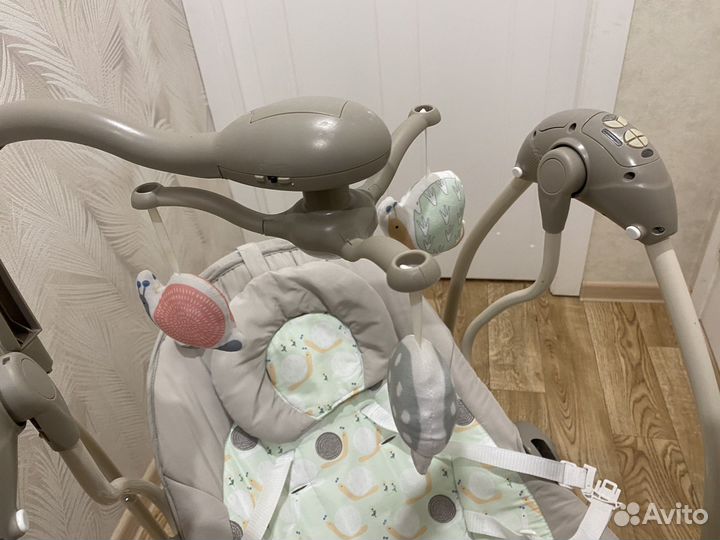 Детские электронные качели