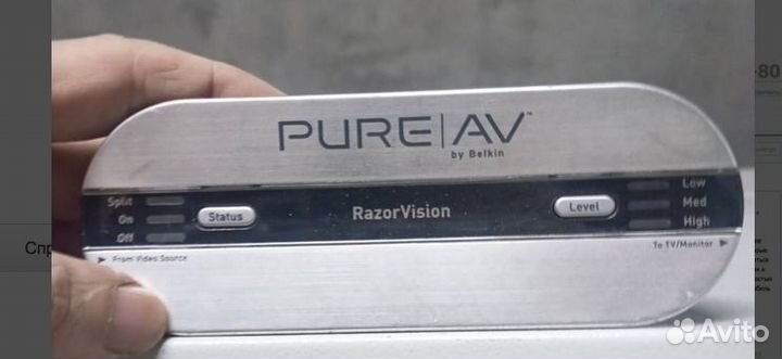 Кабель hdmi Belkin Pure AV Razor Vision 2.4 m