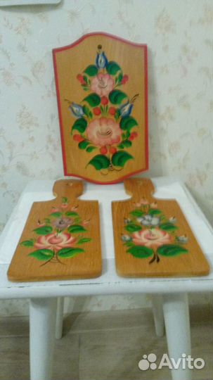 Доски разделочные деревянные