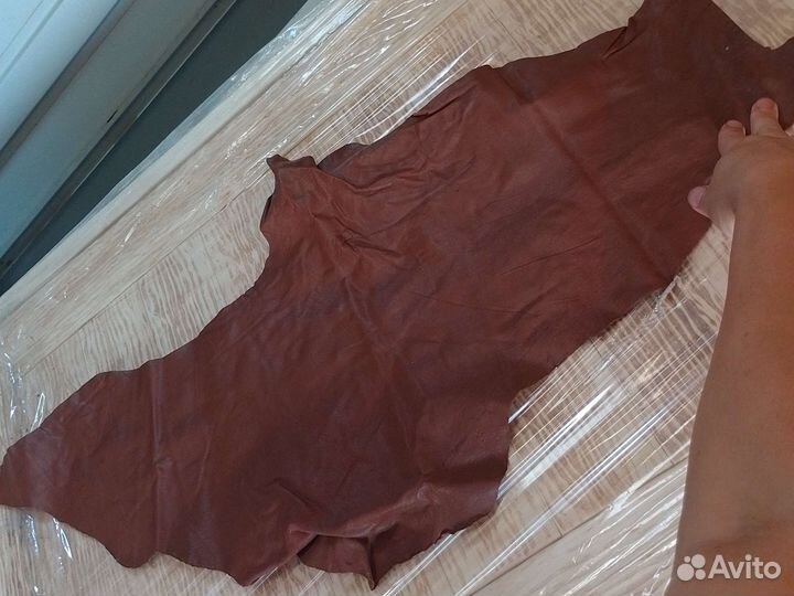 Куски кожи для пошива, натуральная