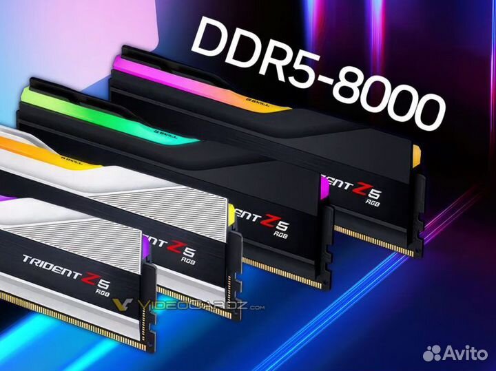 DDR5 G.Skill 48Gb 8000Mhz F5-8000J4048F24GX2-TZ5RK