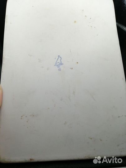 Фарфоровая сырная доска Дулево 